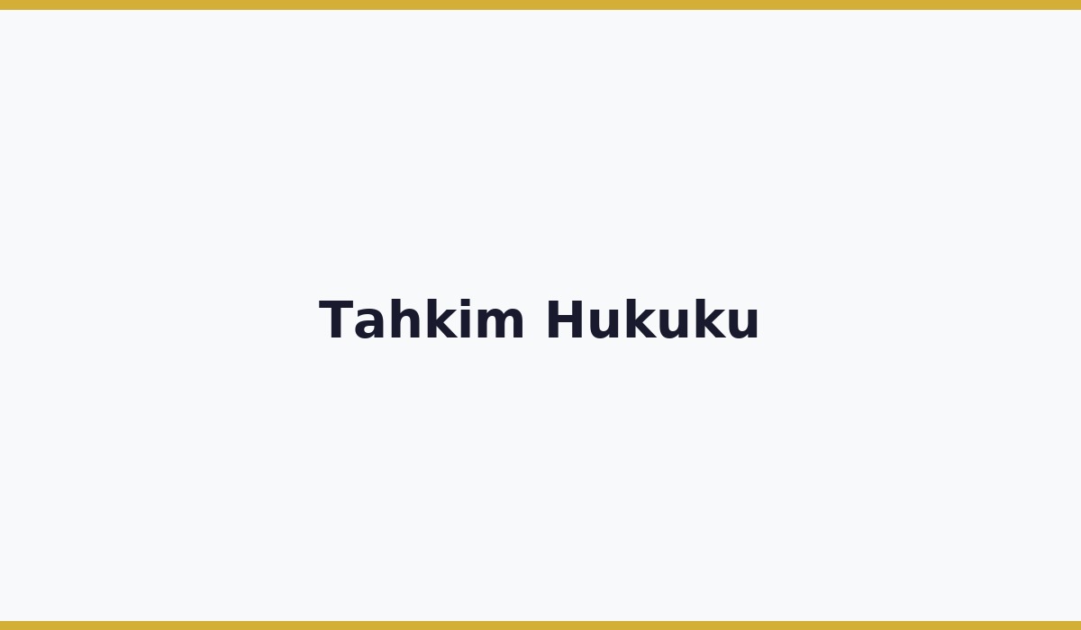 Tahkim Hukuku